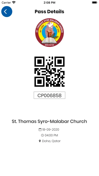 CHURCH PASS سکرین شاٹس