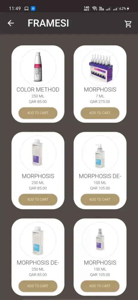 Ảnh chụp màn hình của Onex beauty group