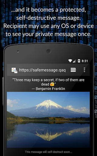Safe Message স্ক্রিনশট