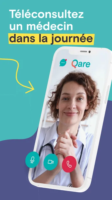 Qare - Consultez un médecin应用截图