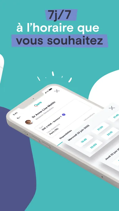 Qare - Consultez un médecin应用截图