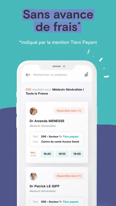Qare - Consultez un médecin应用截图