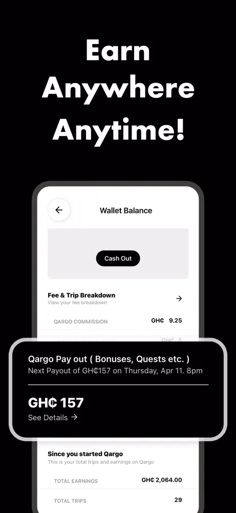 Qargo Courier - Deliver & Earn Screenshots
