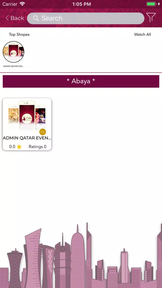 Qatar Events Managment应用截图