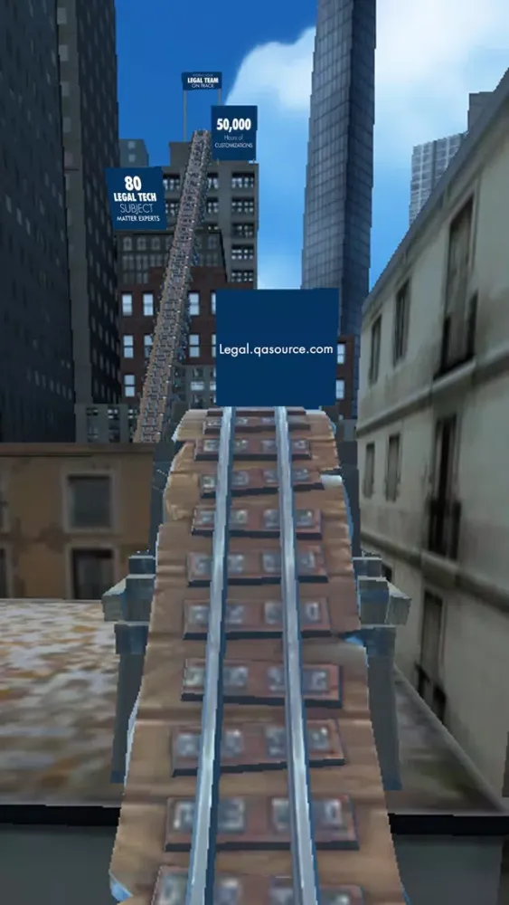 Tangkapan layar QASource Legal Roller Coaster