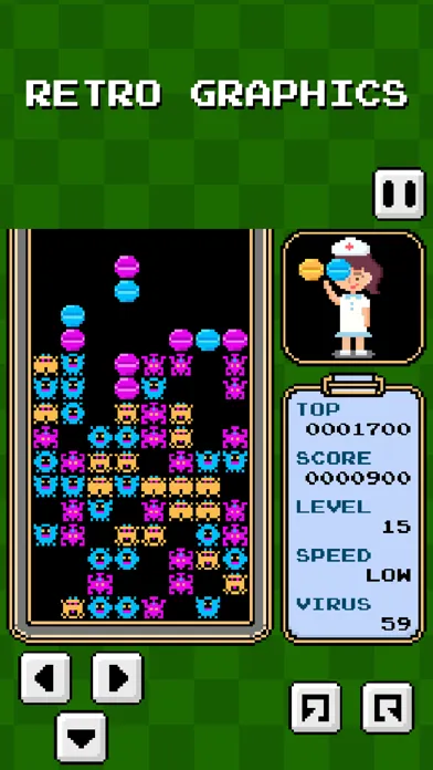 Dr. Virus - 8 bit Version سکرین شاٹس