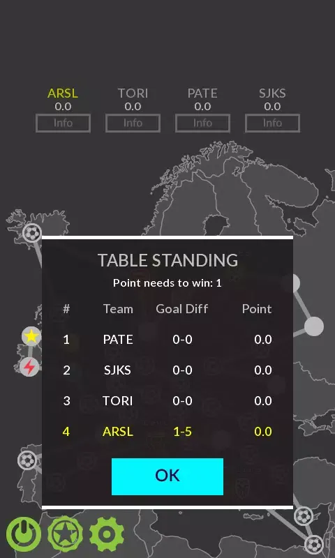 ภาพหน้าจอของ Football Tour Chess