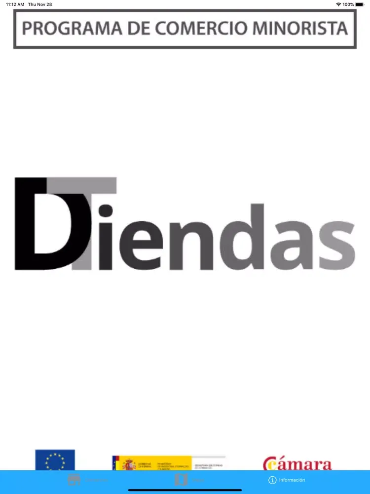 Zrzuty ekranu DTiendas iPad 