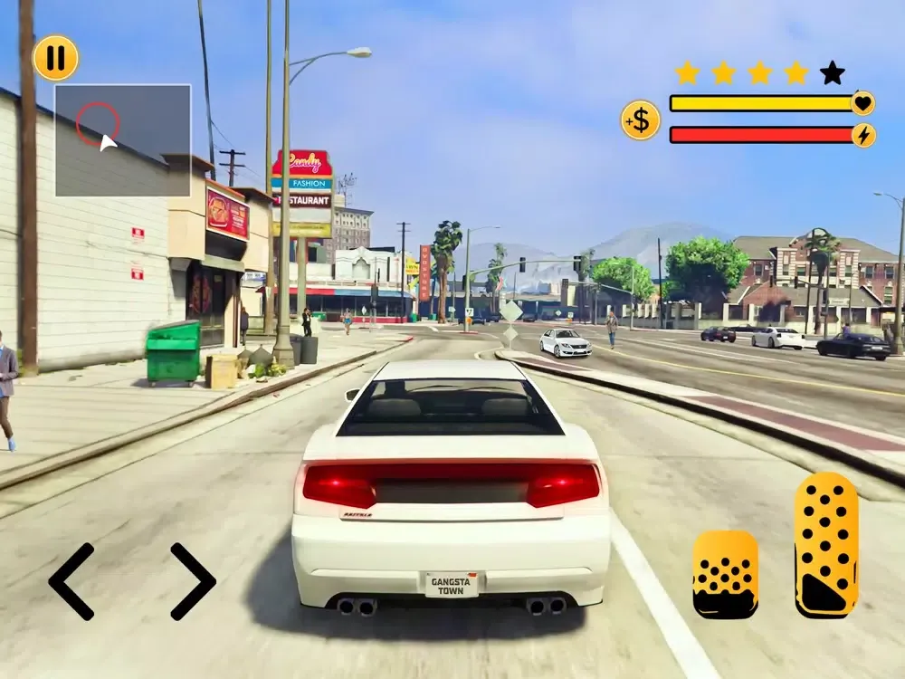 Grand City Game Auto Vice Town iPad  Ekran Görüntüleri