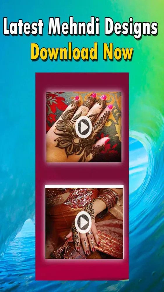 ภาพหน้าจอของ Easy Mehndi Design Videos 2017