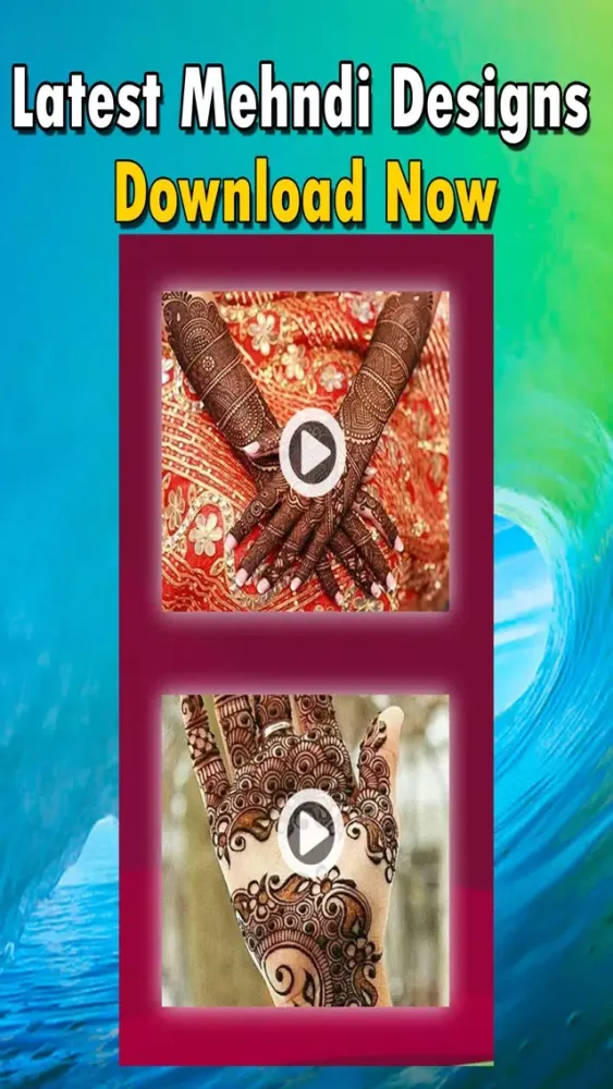 Скриншоты New Easy Mehndi Design Videos 2017