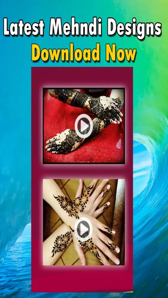 Скриншоты New Easy Mehndi Design Videos 2017