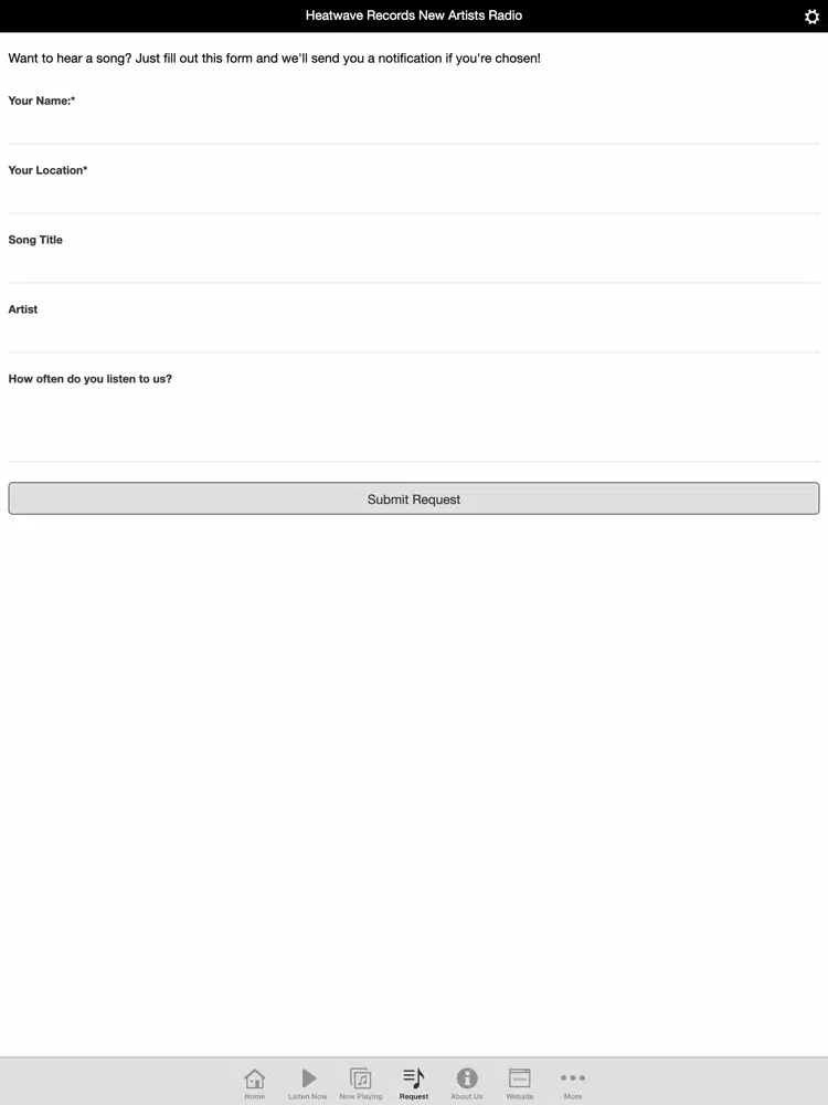 Captures d'écran de Heatwave Records New Artists iPad 