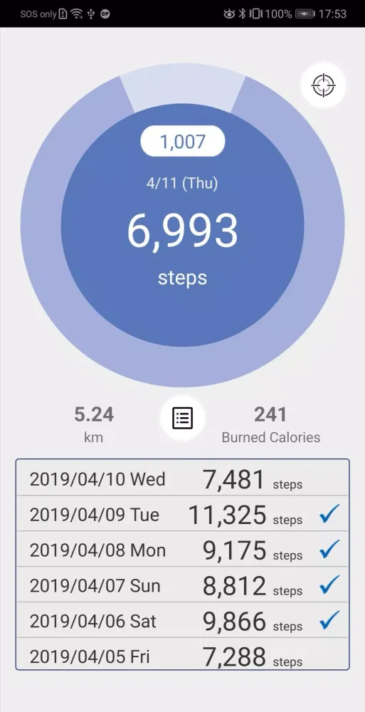 Pedometer, step counter স্ক্রিনশট