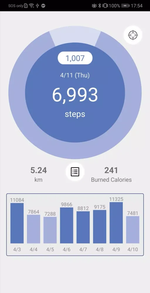 Pedometer, step counter স্ক্রিনশট