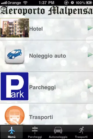 Aeroporto Malpensa Travel App سکرین شاٹس