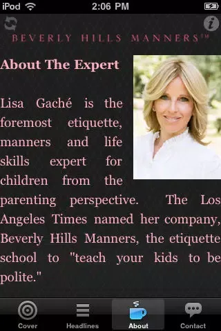 Tangkapan skrin Beverly Hills Manners