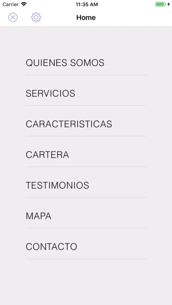 The Appmaker previewer Screenshots