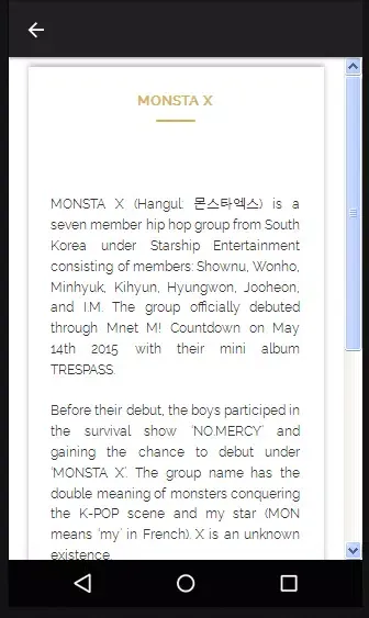 Monsta X All Songs and Lyrics. スクリーンショット