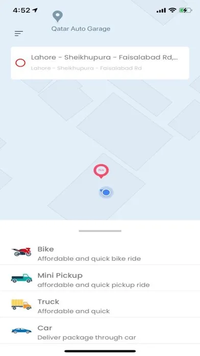 Godelivery Customer Screenshots