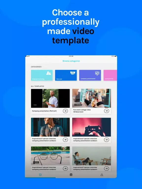 Waffle - Video For Hire iPad  スクリーンショット