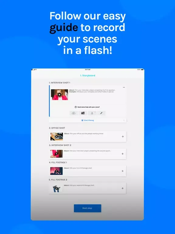 Waffle - Video For Hire iPad  スクリーンショット
