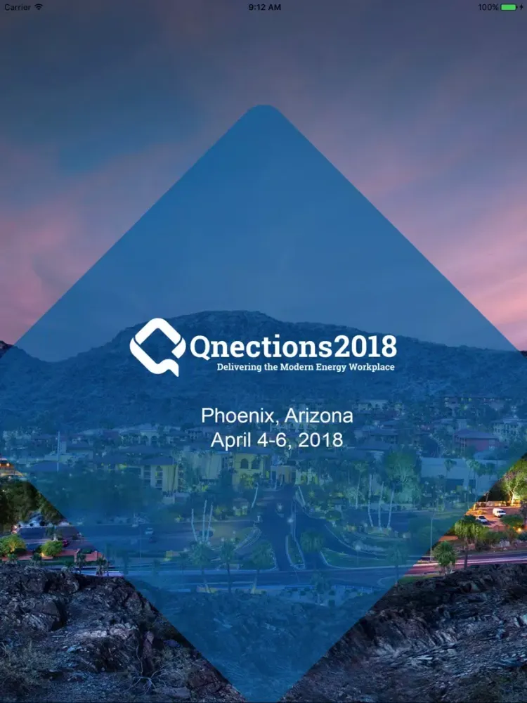 Captures d'écran de Qnections2018 iPad 