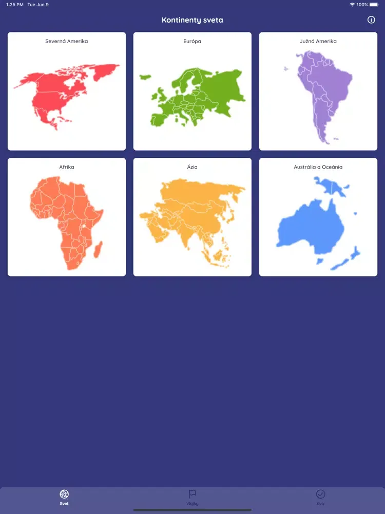 Screenshot di Q-Vlajky iPad 