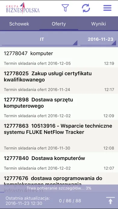 Przetargi biznes-polska.pl应用截图