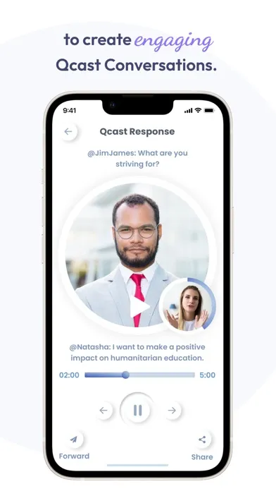 Capturas de pantalla de Qcast