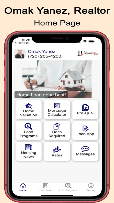 Ảnh chụp màn hình của Omak Yanez, Realtor