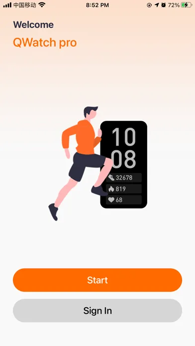 Скриншоты QWatch Pro