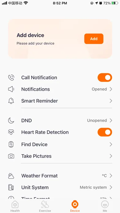 Скриншоты QWatch Pro