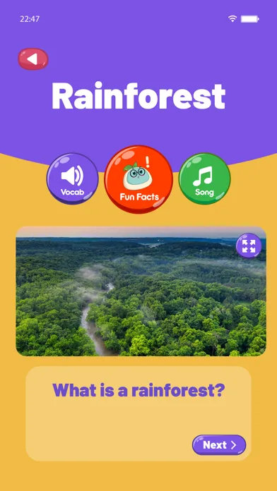 Tangkapan layar Q-dees Kids App