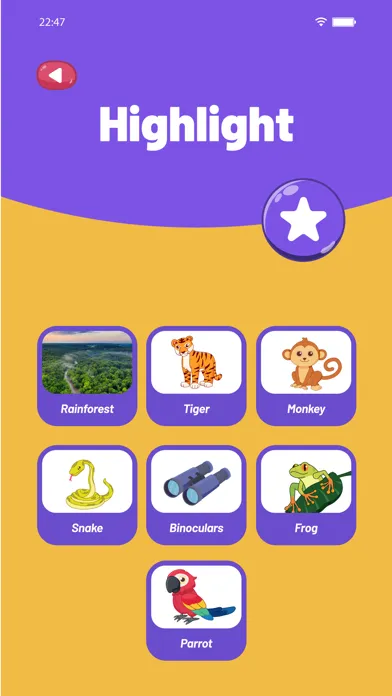 Tangkapan layar Q-dees Kids App