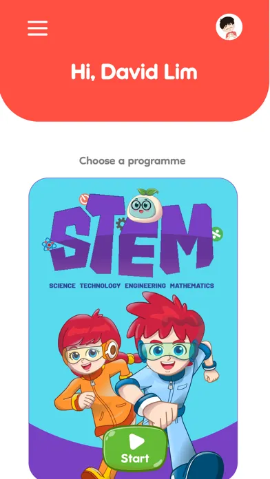 Tangkapan layar Q-dees Kids App