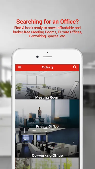 Zrzuty ekranu Qdesq - Ready to move in office spaces