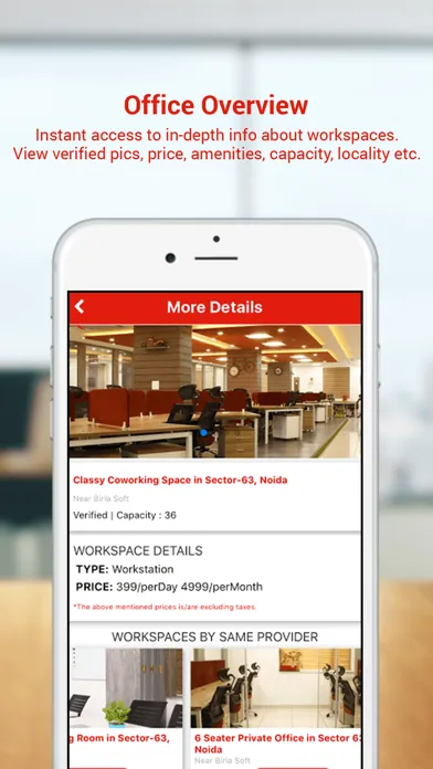Zrzuty ekranu Qdesq - Ready to move in office spaces