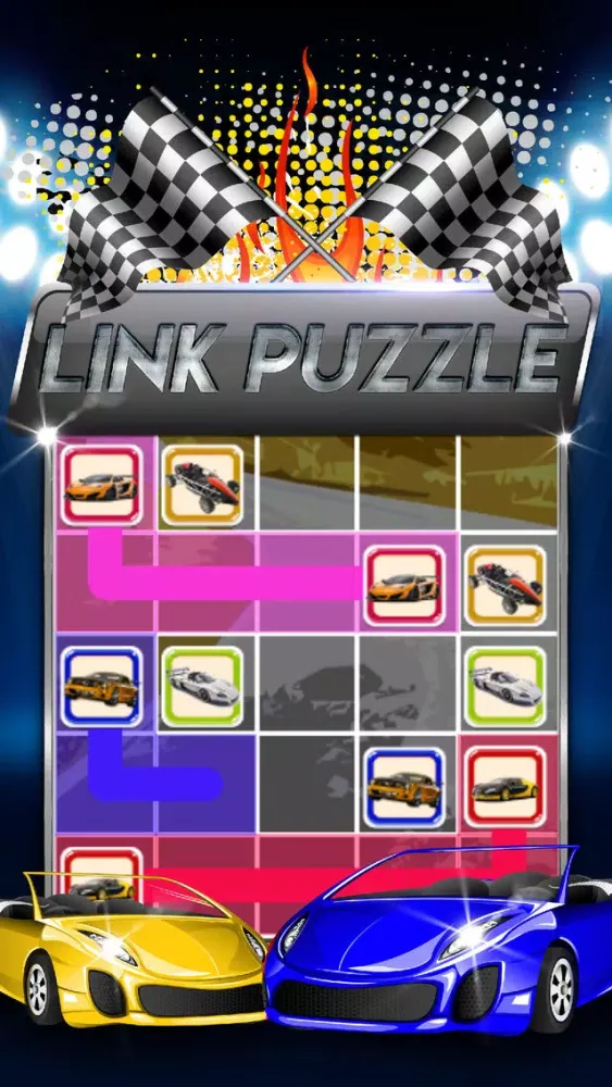 Captures d'écran de Connect Super Cars Puzzle Logic Games