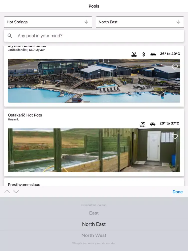 Iceland Hotsprings Pro iPad  Ekran Görüntüleri