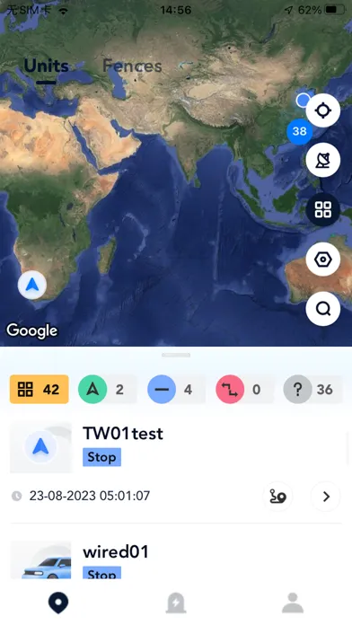 Whereabouts.online স্ক্রিনশট