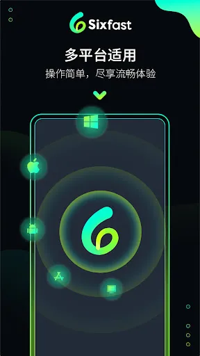 Sixfast-海外回国加速器VPN游戏追剧直播加速 Ekran Görüntüleri