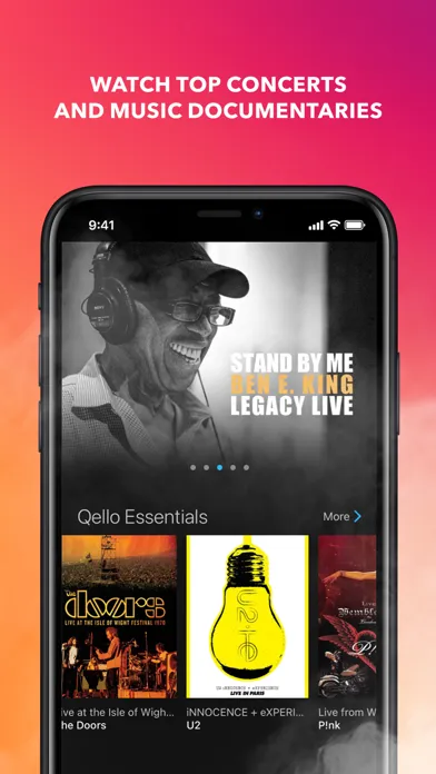 Qello: Watch Concerts & Docs應用截圖