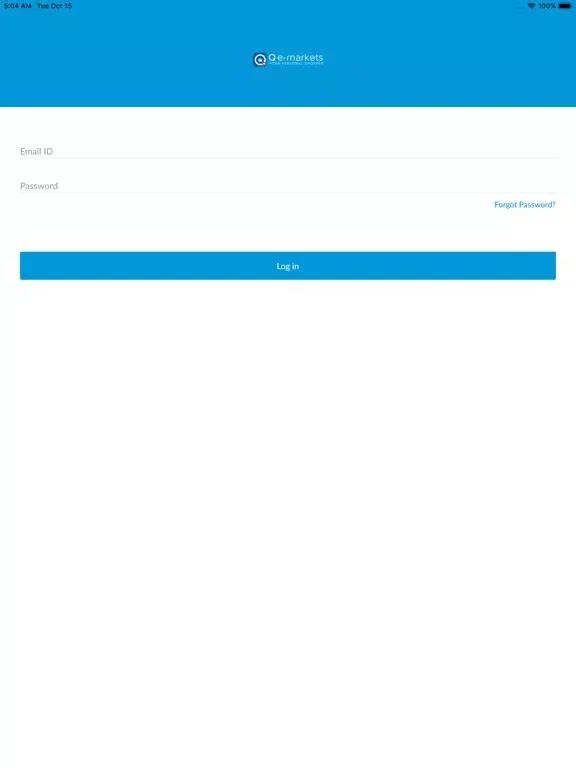 QE Market Merchant iPad 应用截图