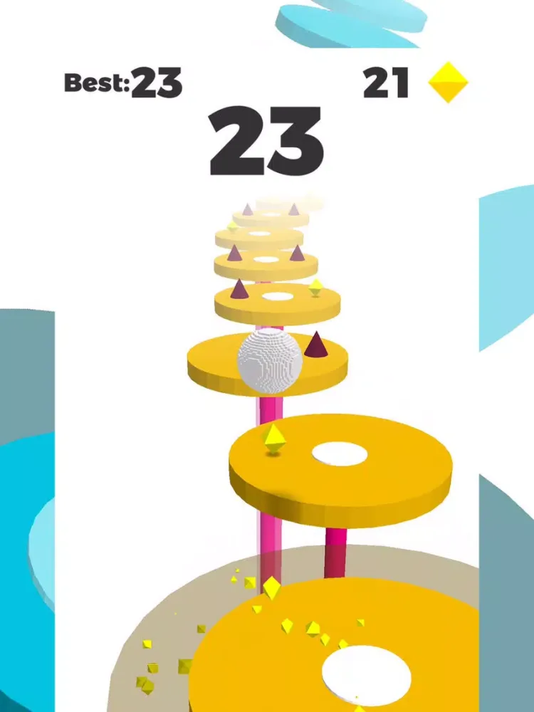 Happy Jump Balls iPad  سکرین شاٹس