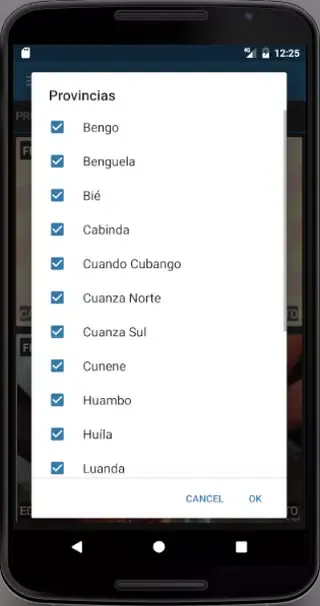 Capturas de pantalla de Q-Eventos Mobile