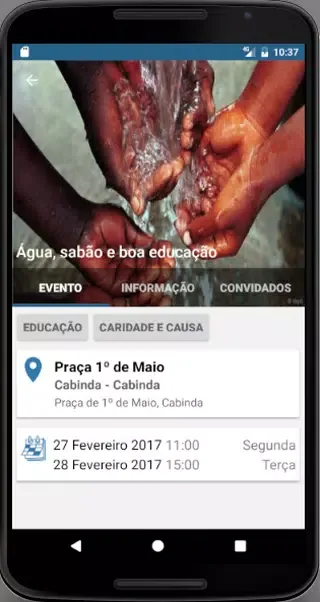 Capturas de pantalla de Q-Eventos Mobile