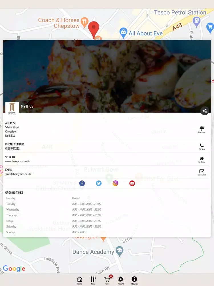 Скриншоты Mythos Meze Bar iPad 