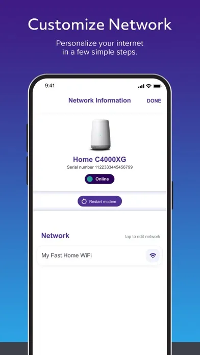Capturas de pantalla de Quantum Fiber
