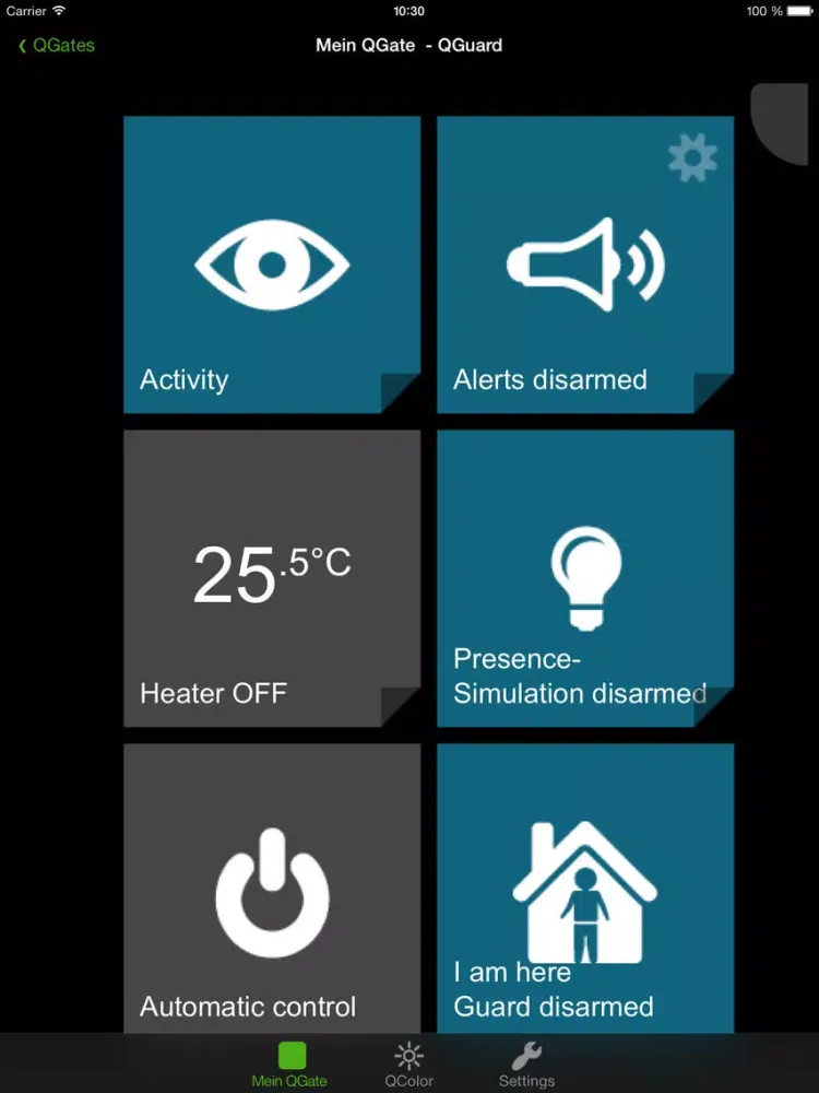 QGuard - Personal Mobile Alarm System iPad  স্ক্রিনশট